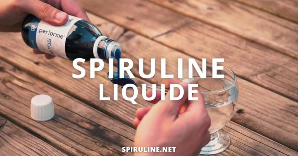 spiruline liquide